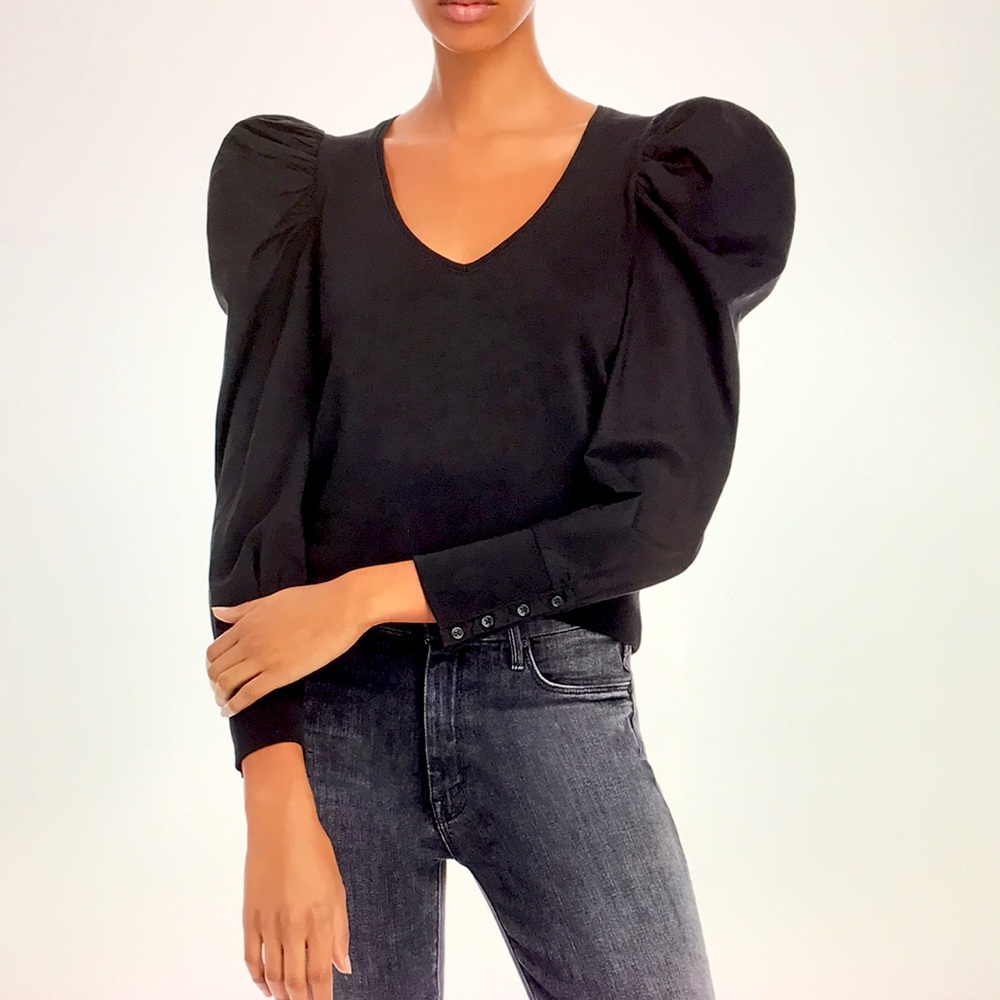 Nation LTD Jenna cuffed combo top S